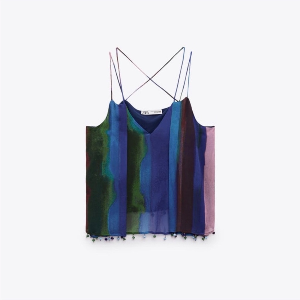 Zara Multicolor Mini Skirt - Picture 7 of 7